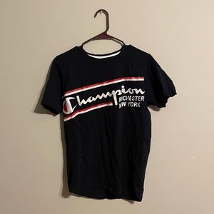 Navy blue Champion shirt
